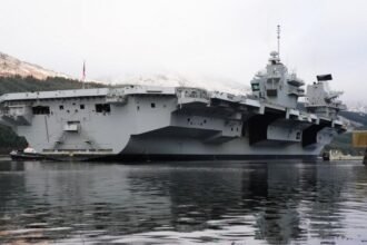 Navy warns enemies that ‘we mean business’ with £3,000,000,000 warship